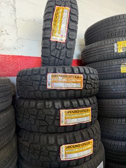235/75/R15 marca GROUNDSPEED XT las 4 llantas nuevas instaladas y balanceadas