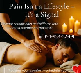 Time to relax 😍get a Massage ☎️call now