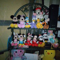 Mickey And Minnie Stuffed Animal Collection 