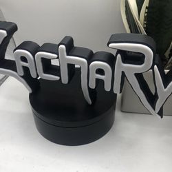 3d Printed JK Kaisen anime Inspired Name Plate I Personalized Desk Sign I Office Gift I Her His Gift I Display I Back to School