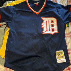 Detroit Tigers MLB Authentic Kirk Gibson Jersey