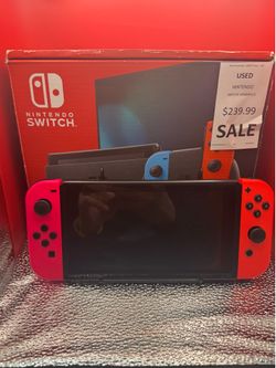Nintendo Switch Console (Neon Red/Blue Joy-Con)
