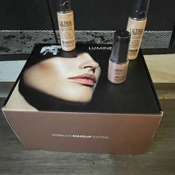 Airbrush make up kit with cover-up