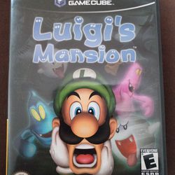 Luigi's Mansion For Nintendo GameCube Complete.  Price Is Firm 
