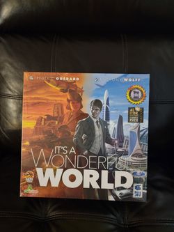 **NEW ** It's A Wonderful World Board Game 