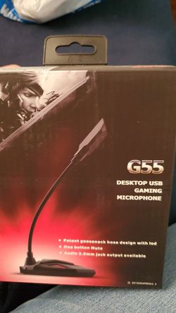 G55 Gaming Microphone Desktop USB