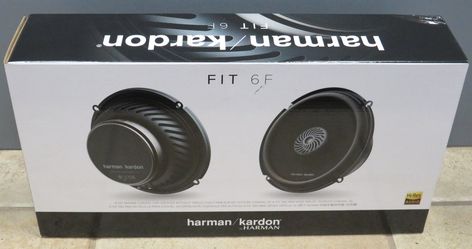 *NEW* Harman Kardon Fit 6F 6-1/2" Car Speakers