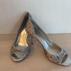 Women’s Silver Shoes Heelsp