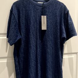 Dior Oblique Monogram Terry Towel T Shirt 