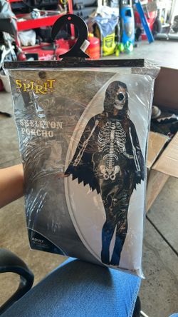 Skeleton Poncho 