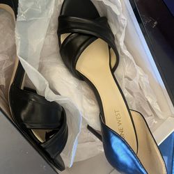 Nine west black high heels