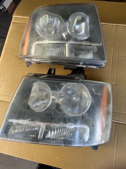 07-14 Chevy Tahoe and Suburban original headlights