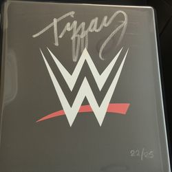 WWE Fanatics Turnbuckle Tiffany Stratton Auto /25