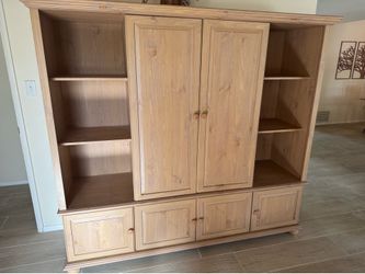 FREE Shelving unit / entertainment center / TV stand
