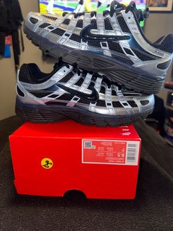 Nike P-6000 Black”Hydrogen Metallic Blue”