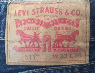 Men ripped style "Levis" jeans