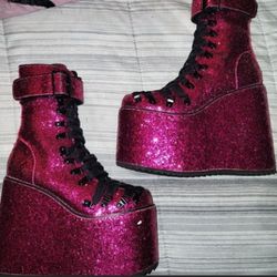 Club Exx Sugar Coated Traitor Boots - Brand New with Tags - Completely Sold Out on Dolls Kill