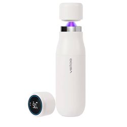 S1 Water Bottle, 15oz Insulated Stainless Steel BPA-Free Smart Water Bottle, Thermal Flask for Travel（Without Bluetoot Function）White，or sky blue
