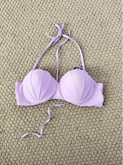 Seashell Lilac Swim Top