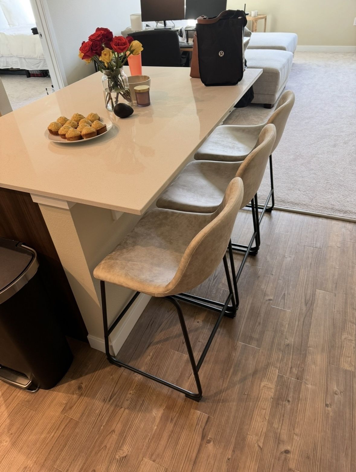 Beige Barstools