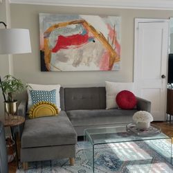 L Shape Couch With Storage And Futon 
