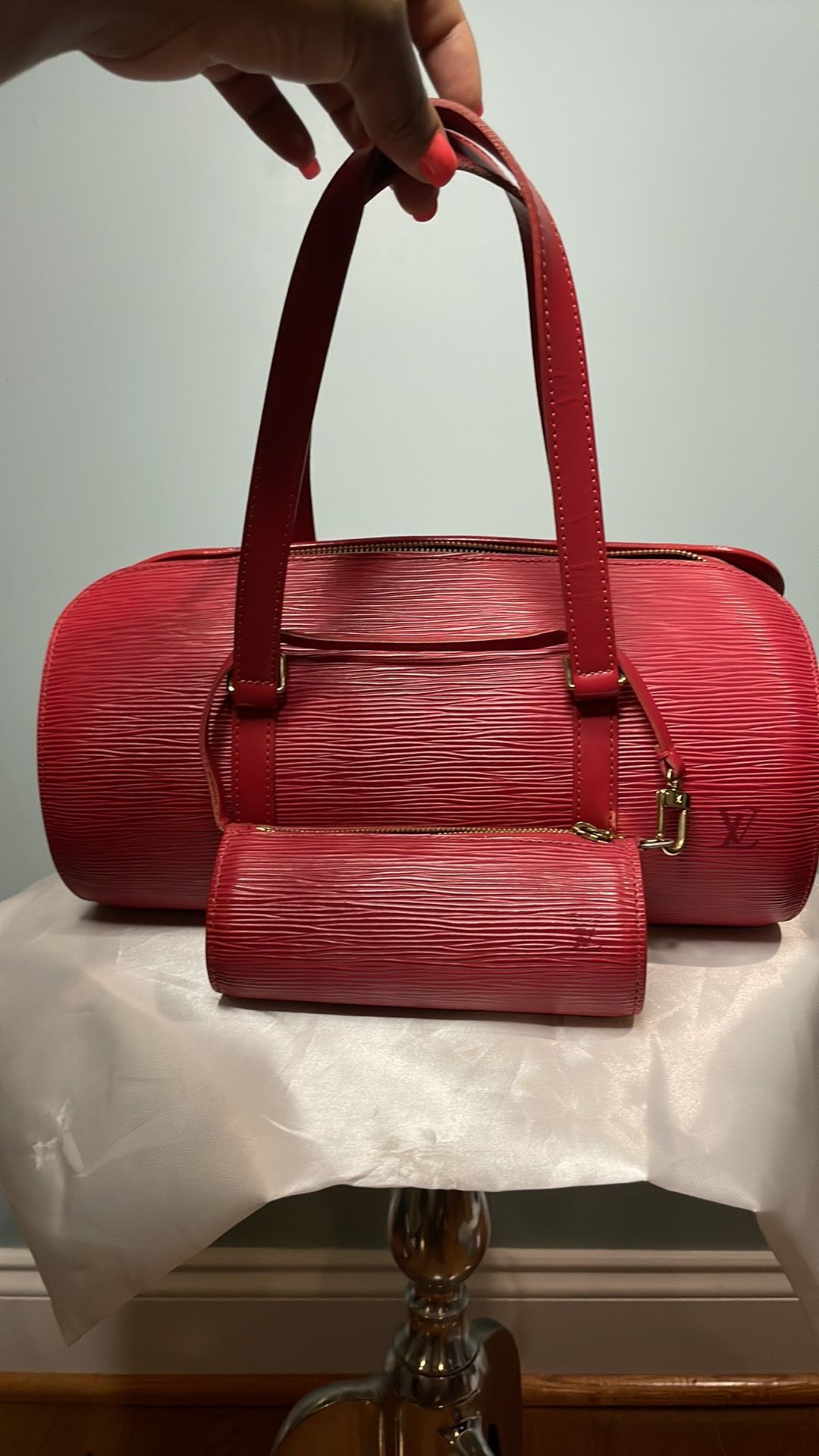 Louis Vuitton Red Epi Pappillon
