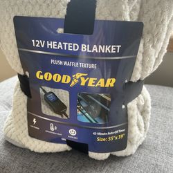 Goodyear heated blanket – brand new!