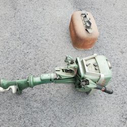 Old Johnson Boat Motor