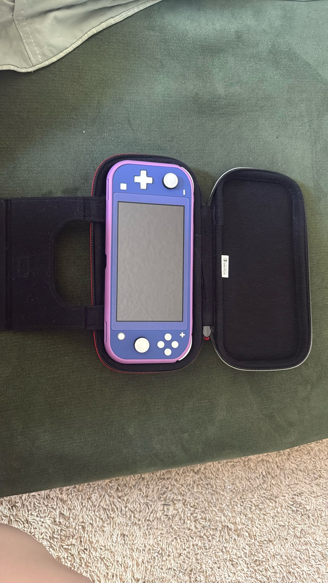 Nintendo Switch Lite With Carry Case And Device Case