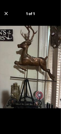 Leaping stag