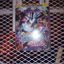 Pokemon Lucario And The Mysteries Of The Mew Collector's Edition DVD 