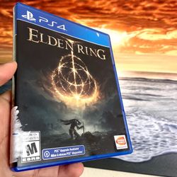 Elden Ring With ps5 Upgrade Brand New Sealed 