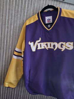 NFL Minnesota Vikings Windbreaker Pullover Jacket - Men’s Size M (G-III)