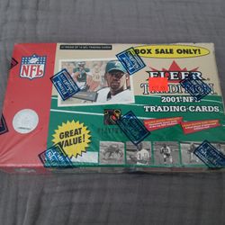 2001 NFL Trading Cards Brand New In The Box