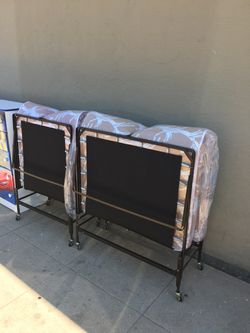 Twin roll a way bed frame solid metal new