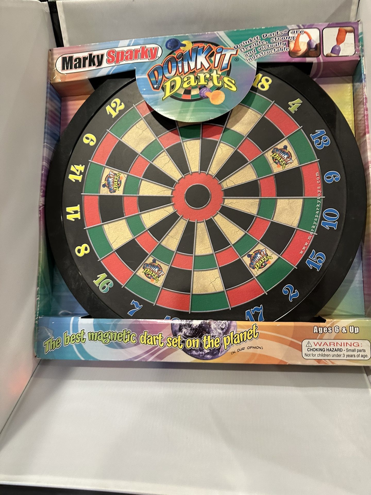 Magnet Dart Board Marky Sparky