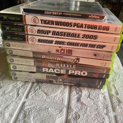 Xbox & Xbox 360 Games Lot – Sports, Racing & Action