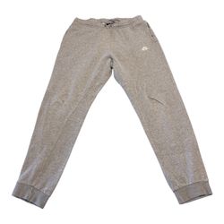 Nike Grey Fleece Jogger Sweatpants