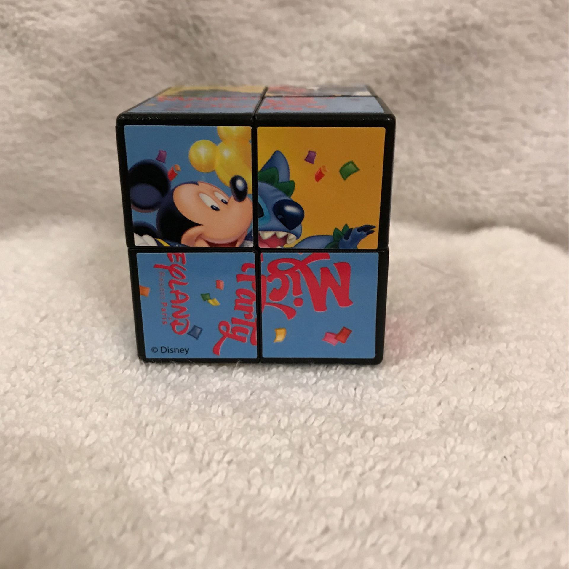 Disney Pixar And Friends Cube Puzzle 2 Inches