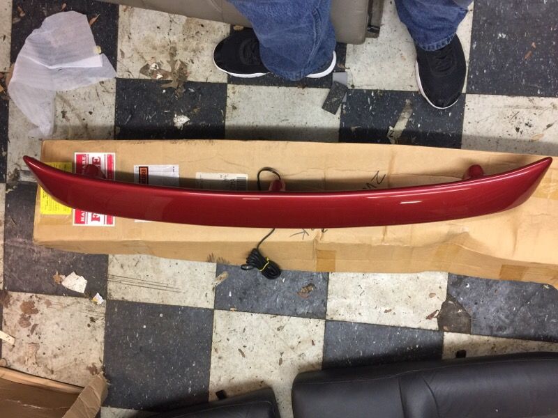 1(contact info removed) Volkswagen Jetta Factory Style Rear Spoiler Pained Maroon