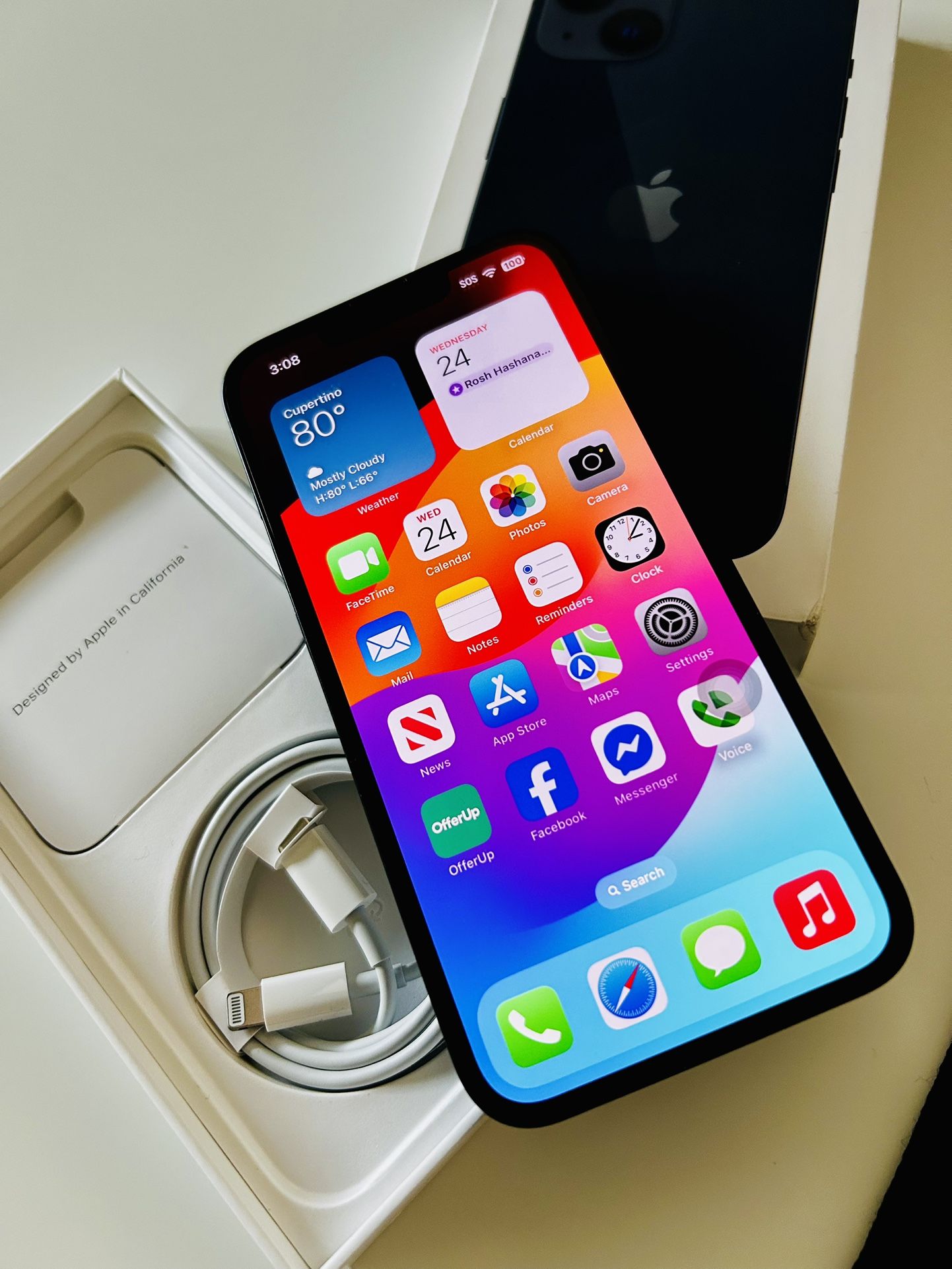Apple iPhone 13 128GB Brand New! Straight Talk Wireless, Total Wireless, Simple Mobile, Safelink Wireless, Walmart Family Mobile Only!