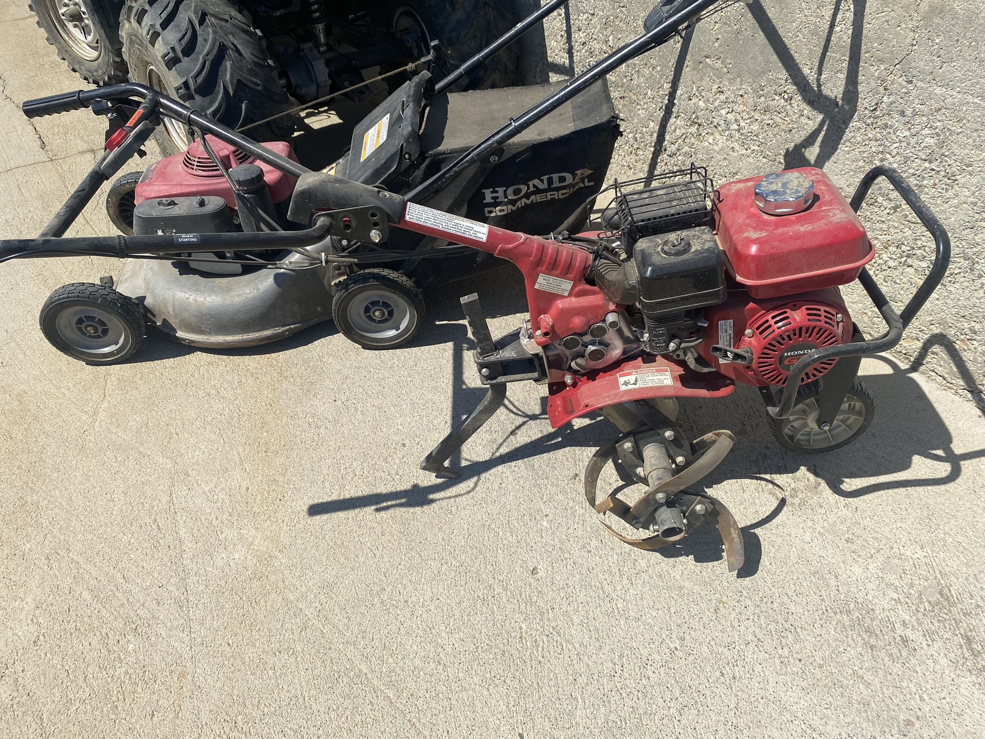 ATV and Rototiller