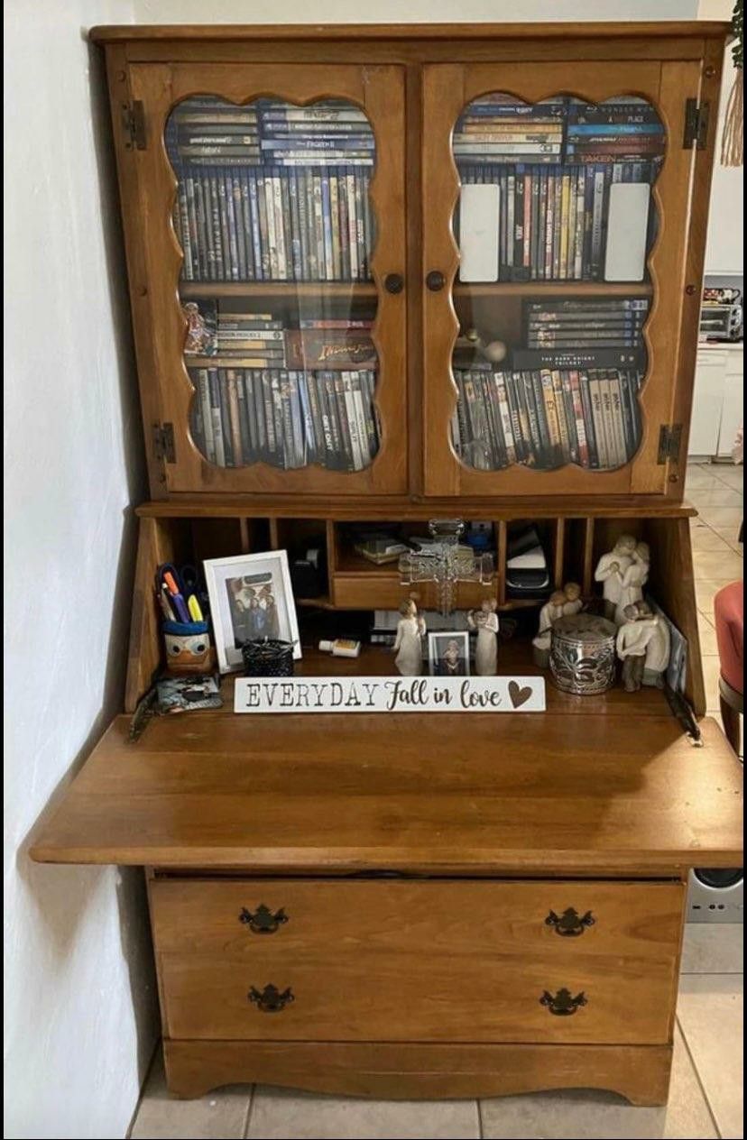 Antique dresser desk