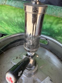 Half Barrel Coors Light Keg with Tap – Stainless Steel