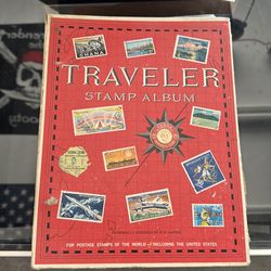 Stamps, stamp identifiers, traer stamp album