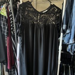 Black Lace Dress