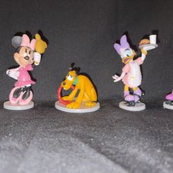 Disney PVC Fogurime Cake Toppers- Minnie, Daphne,  Clarabelle Cow, Pluto, Mike L- LOTL