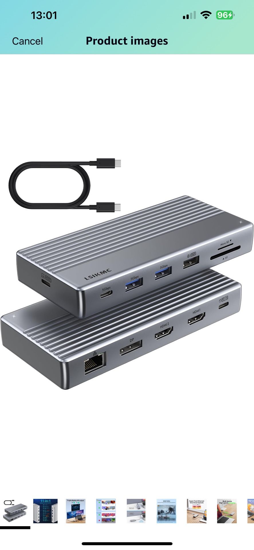 USB C Laptop Docking Station