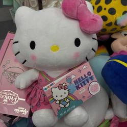 Hello Kitty Strawberry Plush With Candy