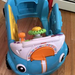 Fisher Price Baby Toy Laugh And Crawl Around Car Activity Center